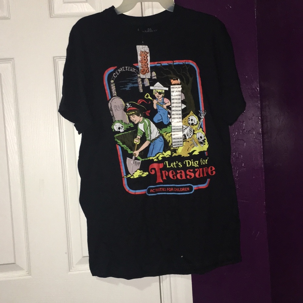 “Let’s Dig for Treasure” t-shirt